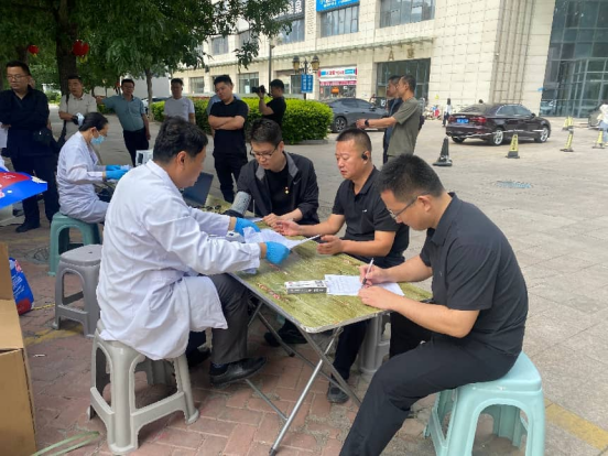 菏泽投资发展集团有限公司开展无偿献血活动
