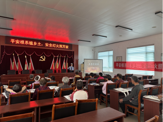 警保联动下乡 守护老年出行安全——平安产险淄博中心支公司开展乡村交通安全宣讲