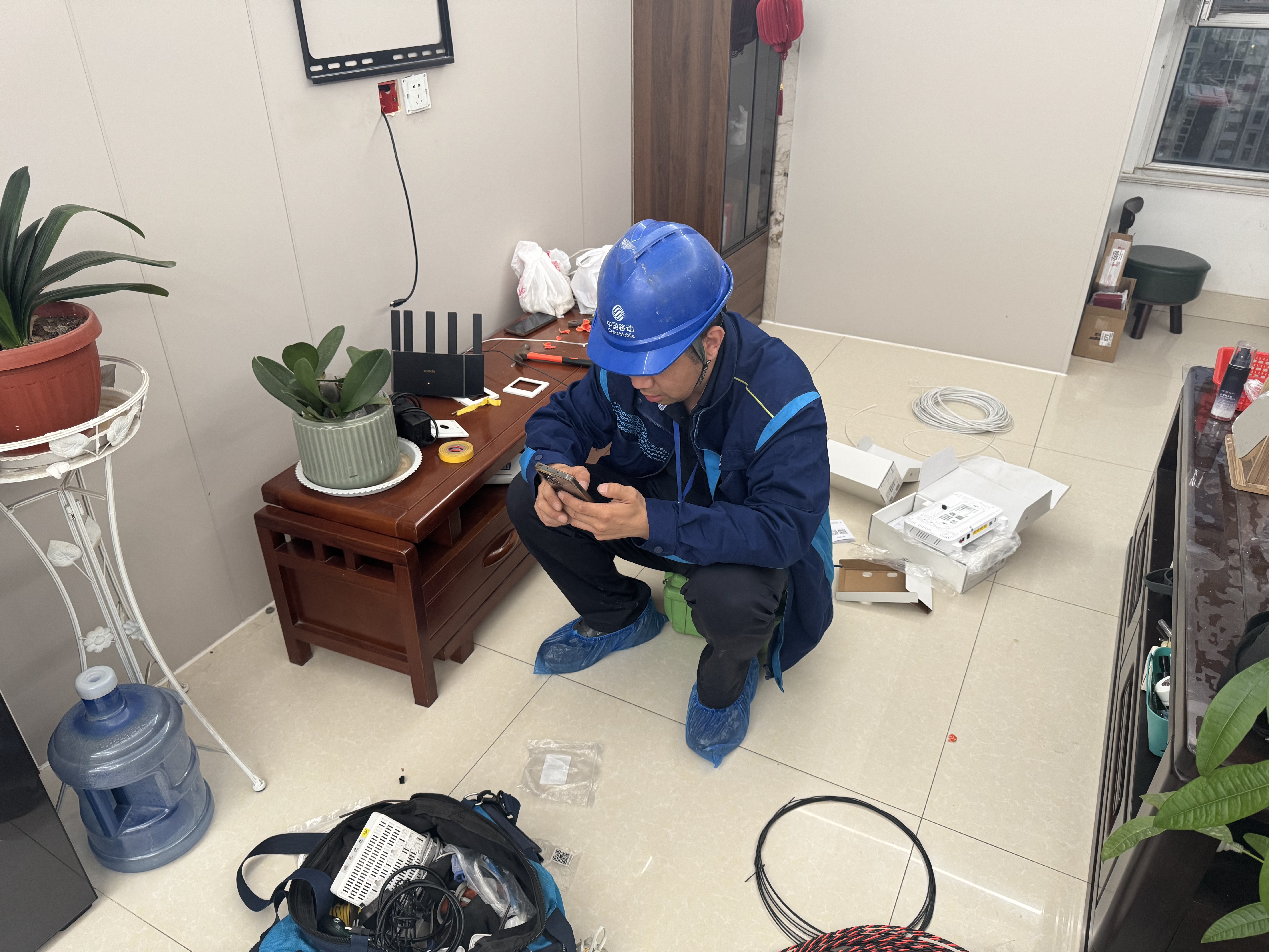 山东移动聊城东昌府区分公司:“宽带义诊”筑牢百姓网络幸福线
