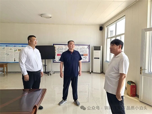 无棣县政协主席张恩传到小泊头镇调研