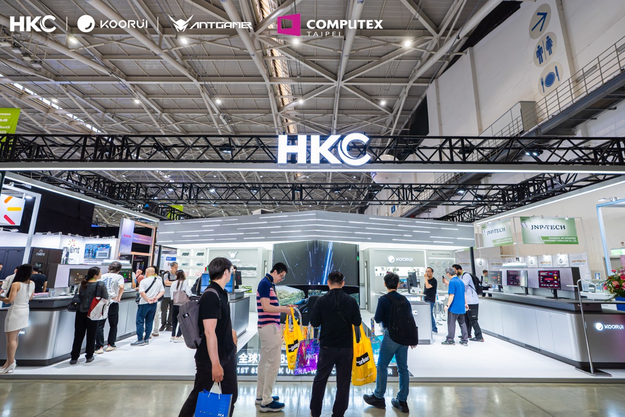 HKC、ANTGAMER、KOORUI收官COMPUTEX 2026|三大品牌绽放硬核实力