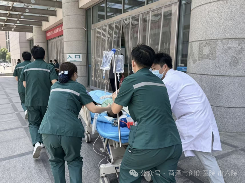 多学科联动生命接力 菏泽市二院(市创伤医院)成功救治心脏骤停患者