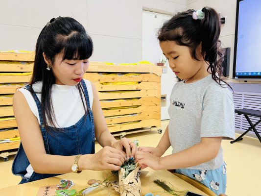 淄博市淄川区柳泉幼儿园开展端午特色主题活动(图2)