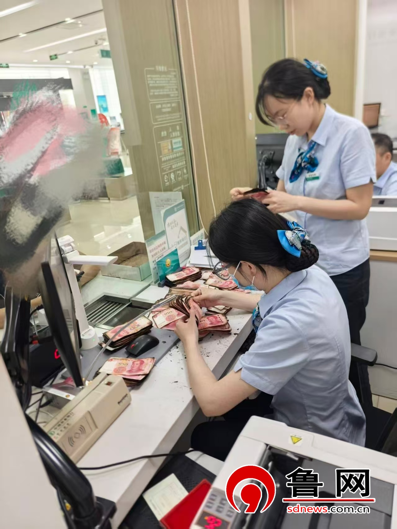 农行德州市宁津县支行:暖心服务解民忧 残币兑换暖人心