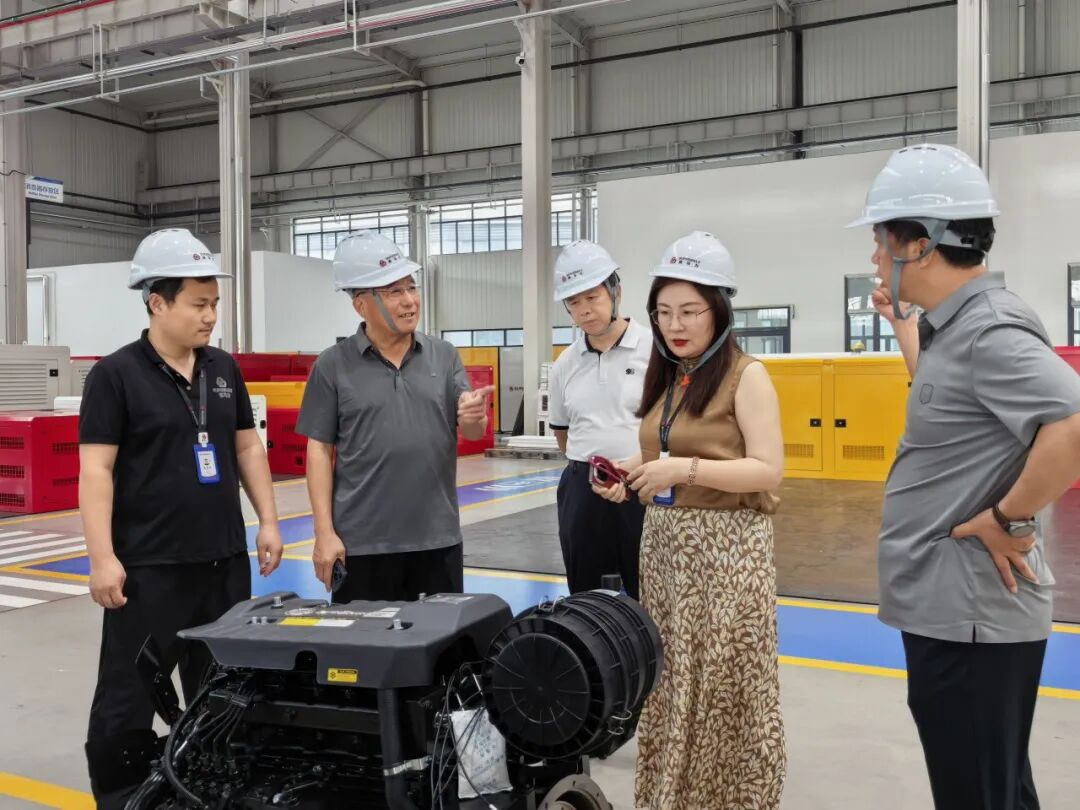 山东工业技师学院领导带队赴企业走访调研