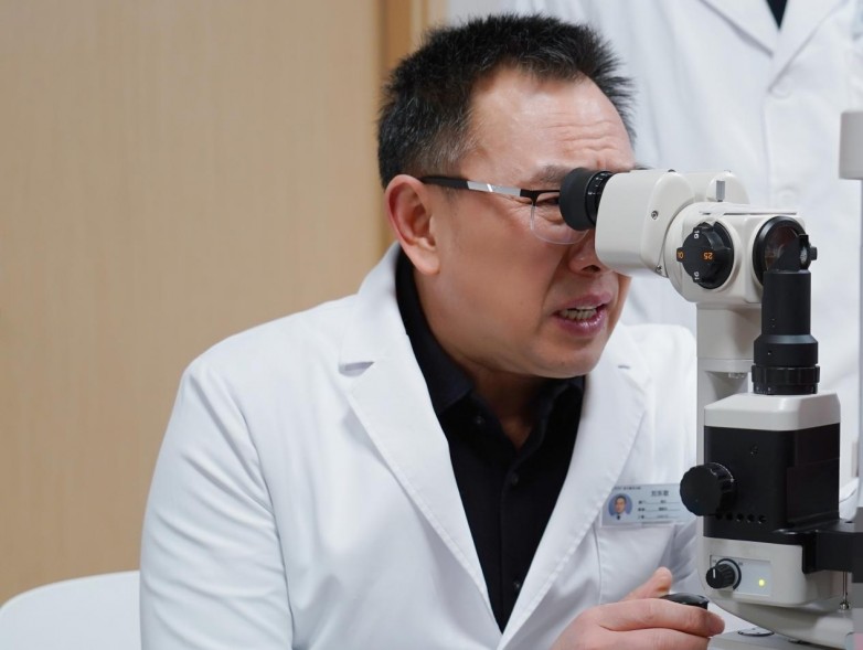 近视超2000度,突发黄斑裂孔性网脱!眼科专家在“薄冰”上留住光明