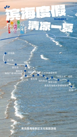 五条线路,带你畅玩青岛西海岸新区的夏天