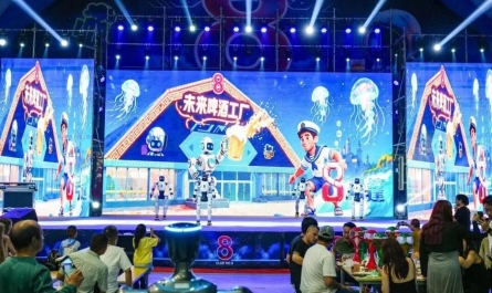 科技感满满！快来青岛西海岸新区金沙滩啤酒城解锁酷炫体验(图2)