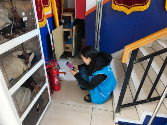 济宁市任城区南张街道悦心社区开展消防安全大排查行动(图2)