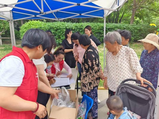 济宁市任城区安居街道居礼社区开展“全民健身·网格动起来”志愿服务活动(图1)