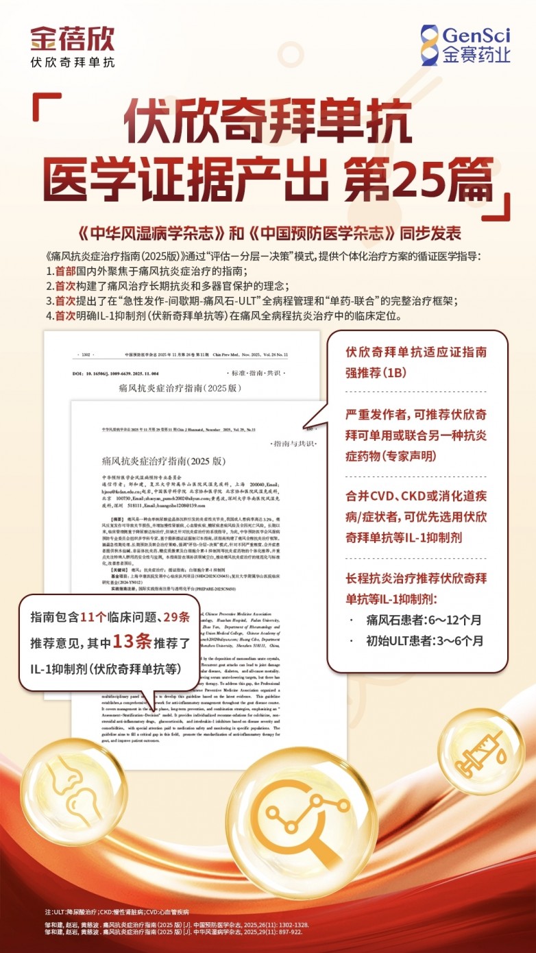 痛风急性发作快速缓解,最新版指南划出三条用药路径