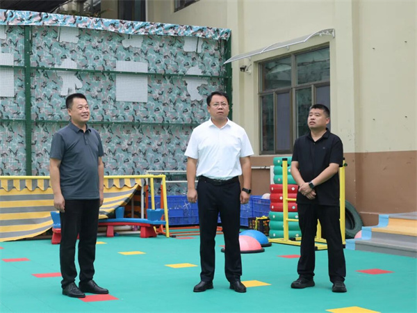 无棣县棣丰街道督导秋季学期开学准备工作