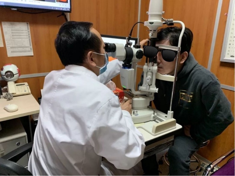 三千度超高度近视险致彻底失明,独眼患者历经两次险关重获光明