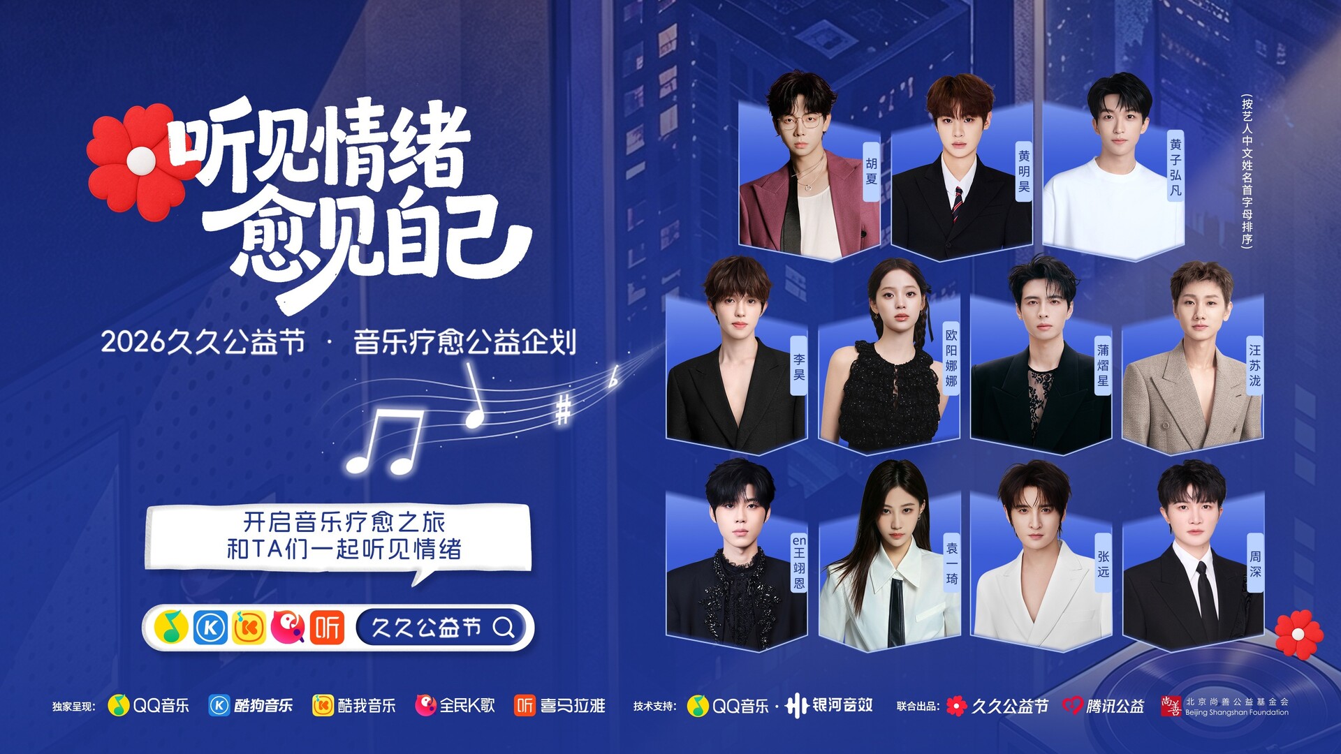 用音乐科技释放善意 腾讯音乐五大平台上线「听见情绪 愈见自己」企划