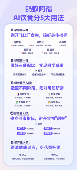 【配图】蚂蚁阿福饮食分五大用法