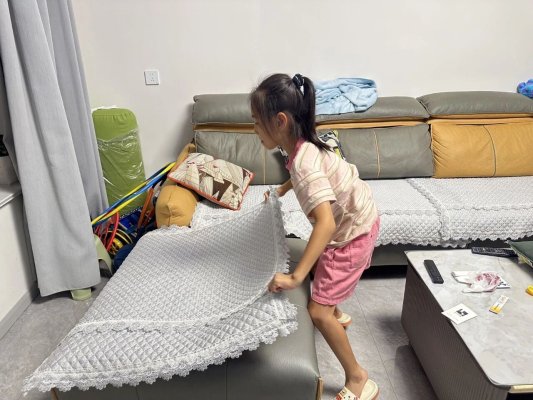 淄博市博山区四十亩地小学开展“整理收纳员”实践活动(图1)
