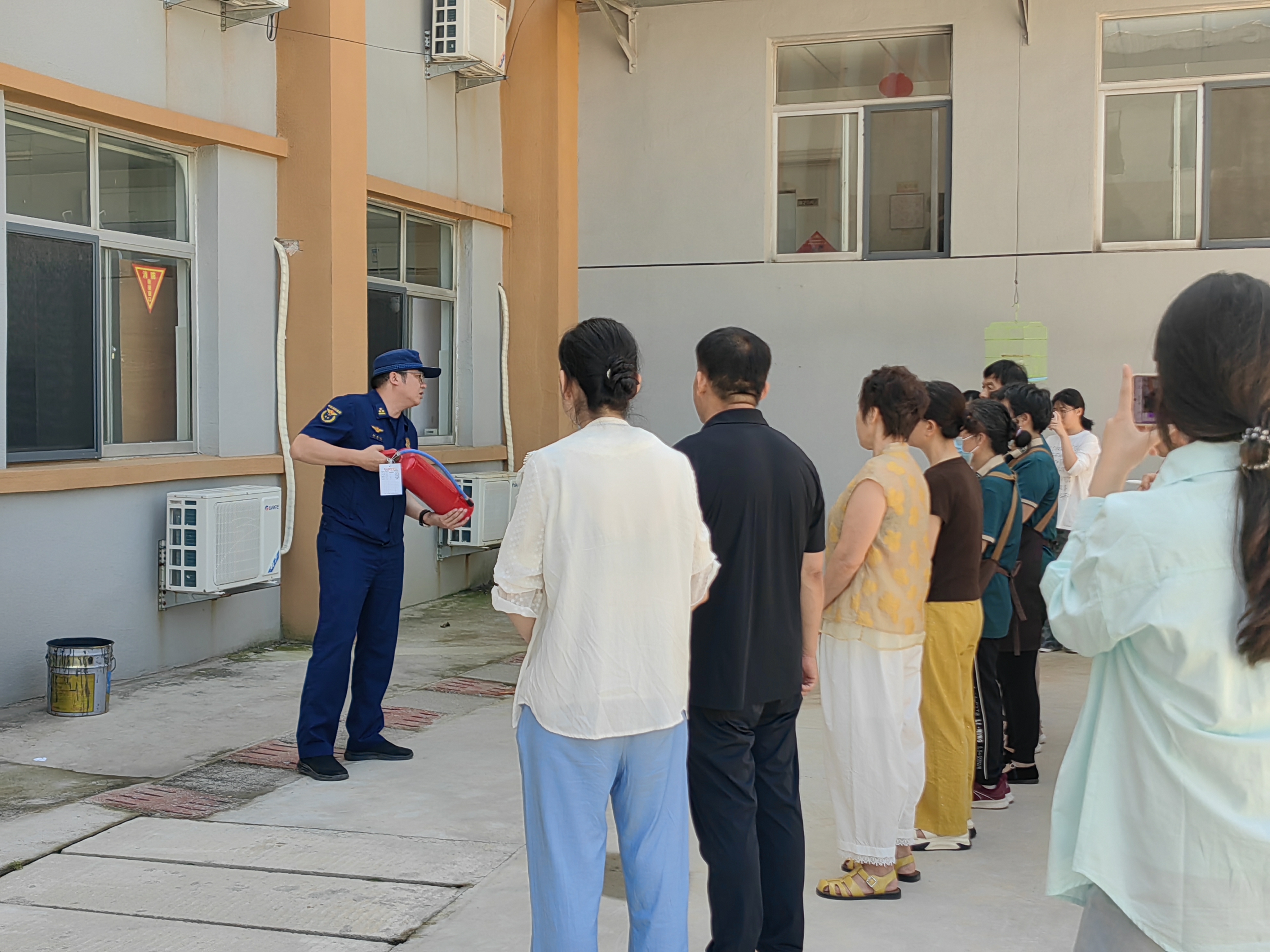淄博市消防救援局开展“一专多员”培训筑牢中秋消防安全防线(图2)