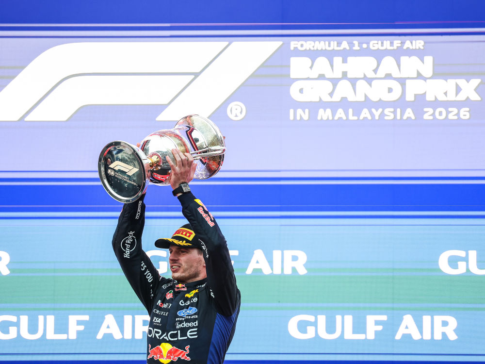 F1巴林大奖赛:维斯塔潘获得冠军