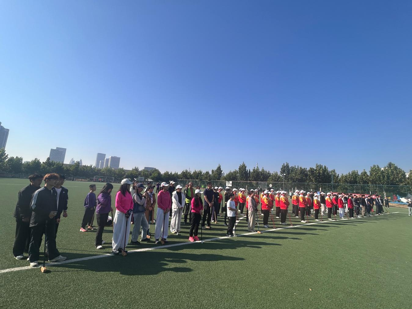 欢度国庆乐享健身——泰山区第十六届全民健身运动会“泰山菁英”健步球邀请赛暨三级社会体育指导员培训班成功举办(图2)
