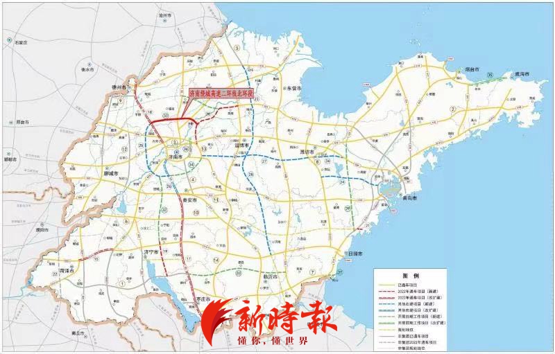 济南大北环项目初步设计获批，计划今年6月底开工建设