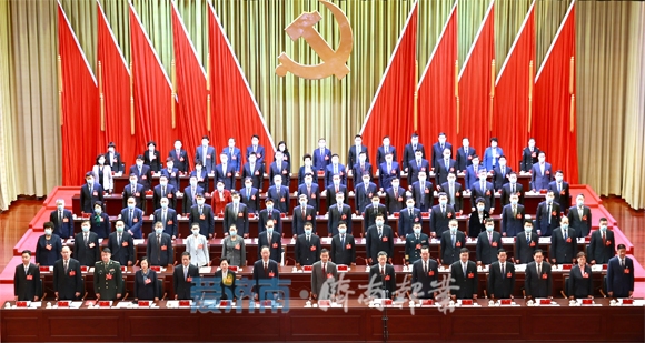 中共济南市第十二次代表大会开幕 刘强作报告 于海田主持