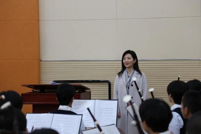 中央音乐学院副院长于红梅到历城二中调研指导艺术教育