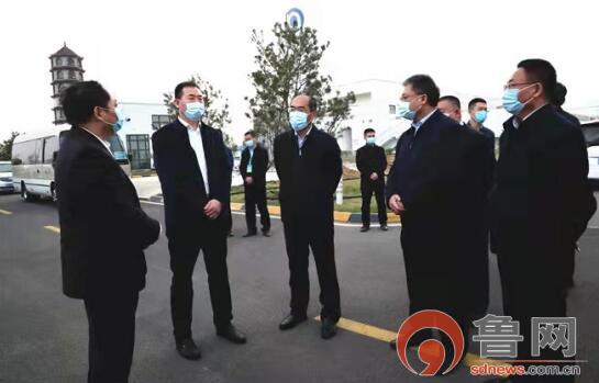 临沂市副市长毕黎明到市水务集团调研