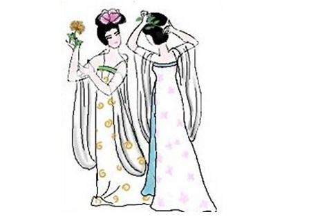 插茱萸和簪菊花