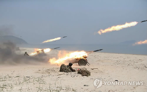 韩媒：朝鲜发射4枚短程飞行物其中2枚或发射失败