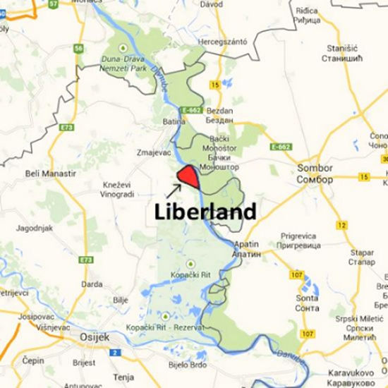 在克罗地亚与塞尔维亚之间的一块7平方公里土地上建立利伯兰共和国(Liberland) 在克罗地亚与塞尔维亚之间的一块7平方公里土地上建立利伯兰共和国(Liberland)