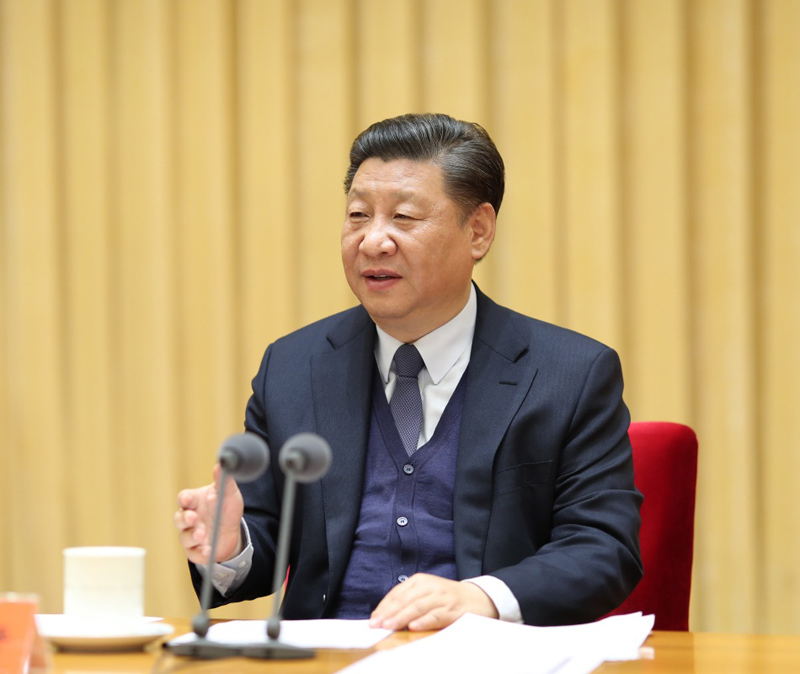 1月15日至16日，中央政法工作会议在北京召开。中共中央总书记、国家主席、中央军委主席习近平出席会议并发表重要讲话。 （图片来源：新华社）