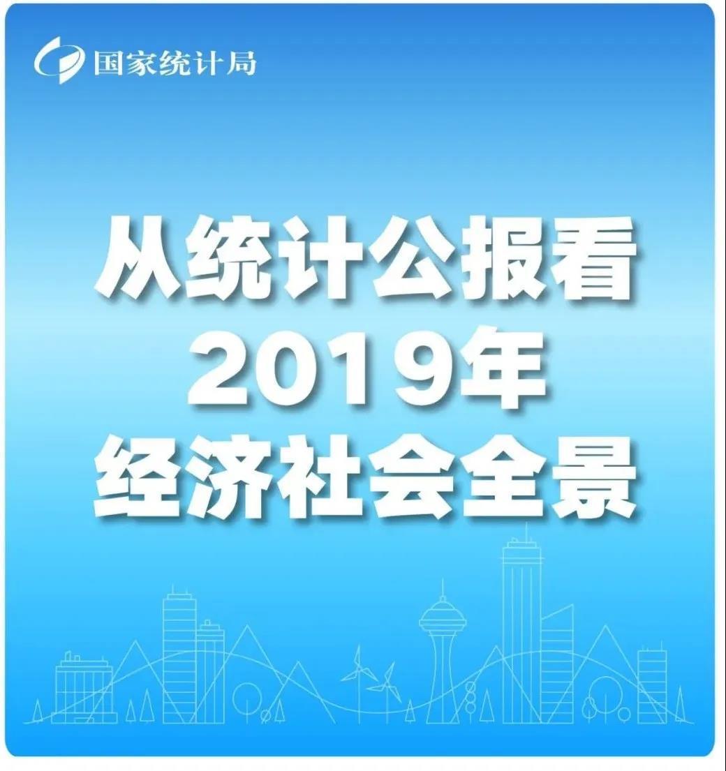 【图解】从统计公报看2019经济社会全景