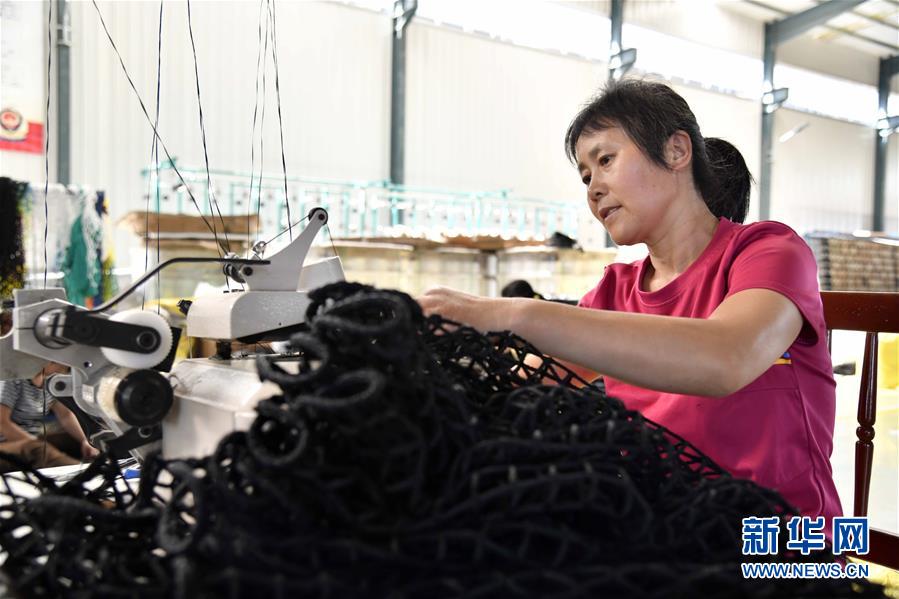 （经济）（1）山东惠民：绳网产业助增收