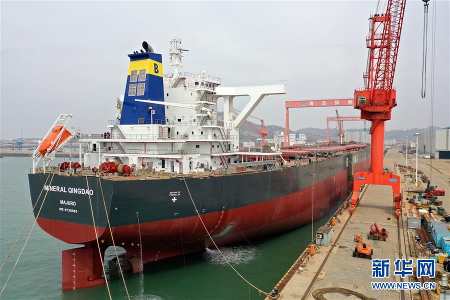 #（经济）（1）山东即墨：造船企业加紧赶制海外订单