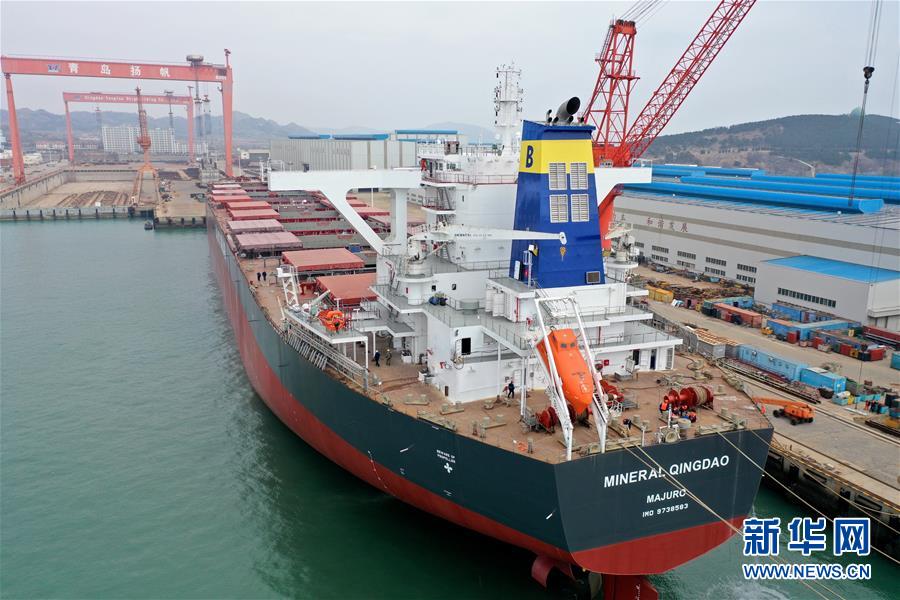 #（经济）（2）山东即墨：造船企业加紧赶制海外订单