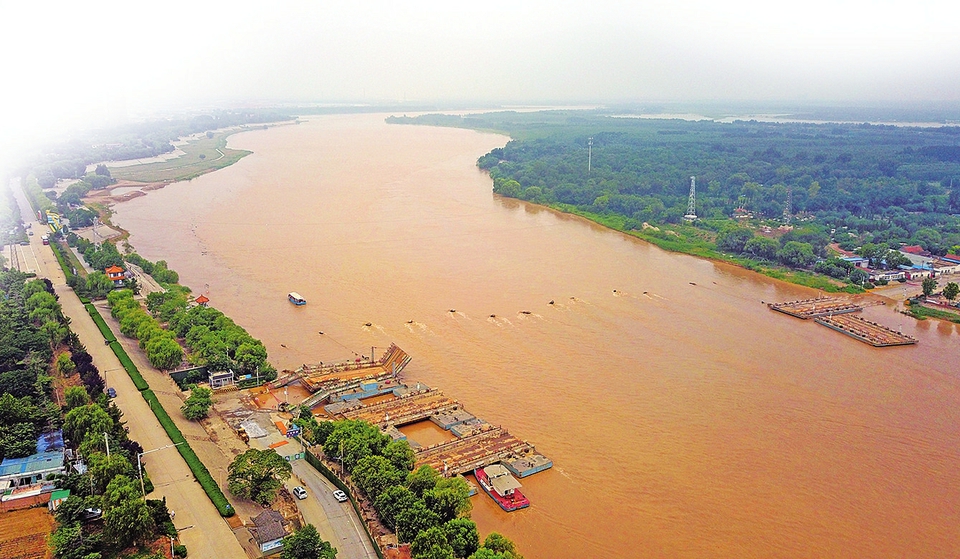 黄河济南段将迎十年来最大洪峰