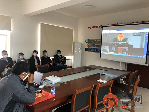 青岛即墨鳌山卫街道鳌角石村互联网庭审开启智慧庭审新模式