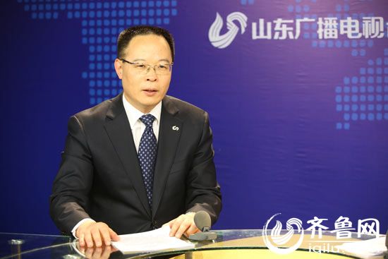 山东省常务副省长孙伟接受齐鲁网专访。齐鲁网 孙长征 摄