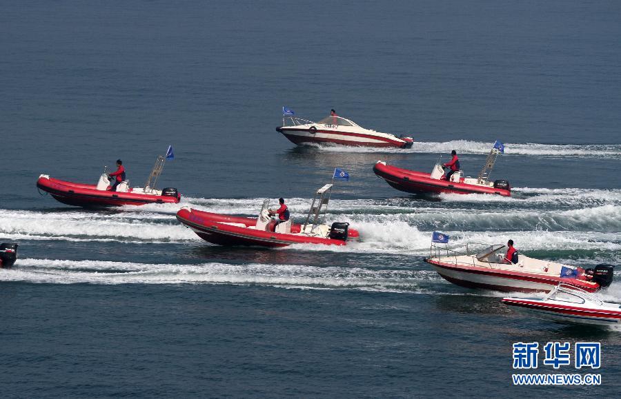 #（社会）（1）山东烟台东部海域成立海上志愿救护队