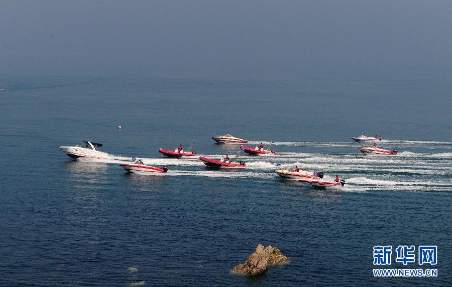 #（社会）（4）山东烟台东部海域成立海上志愿救护队