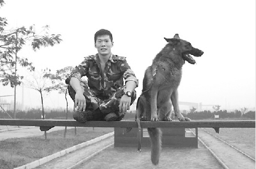 战友追忆张楠生前点滴:曾和警犬赛跑70圈最终跑赢
