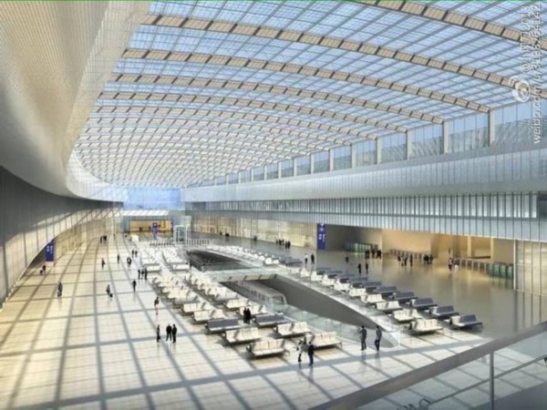 青岛新机场方案图亮相 美仑美奂高大上