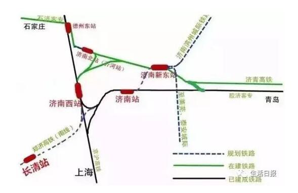 郑济高铁山东段基本确定接济南西 是否在长清设站未定