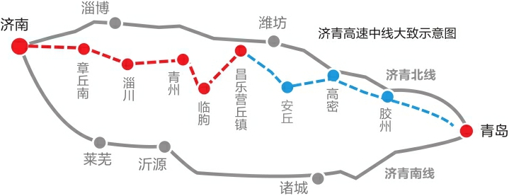 双向6车道！济青高速中线揭开面纱 设计时速120千米，建设工期36个月