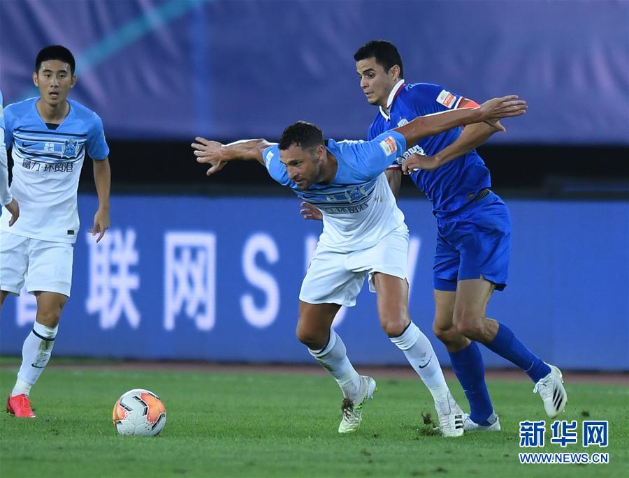 （体育）（9）足球——中超：广州富力胜上海绿地申花