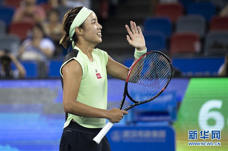 （体育）（3）网球——武汉公开赛：王蔷胜布兹科娃