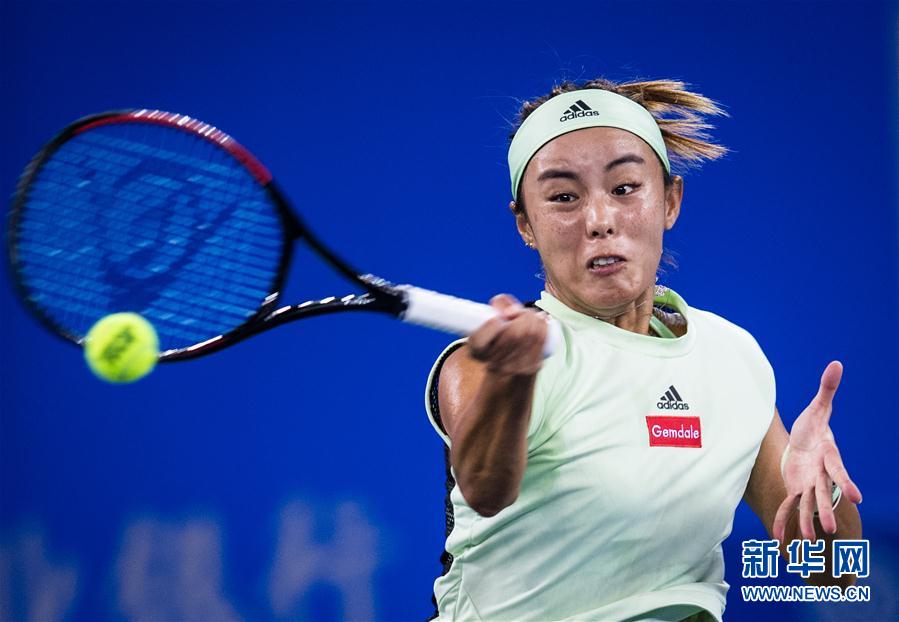（体育）（18）网球——武汉公开赛：王蔷胜布兹科娃