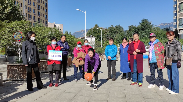 “体泰心安”2021年泰山区“生力源牛奶杯”社区家门口运动会在丽景社区举行(图4)