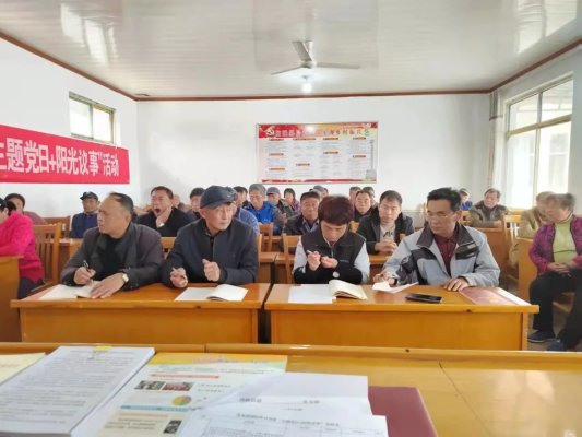 “我为群众办实事” 组织生活“活”起来—孙耿街道后张管区杓子李村集中开展主题教育活动