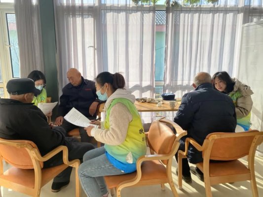 【幸福起步 康养孙耿】孙耿街道开展敬老院前期需求调研